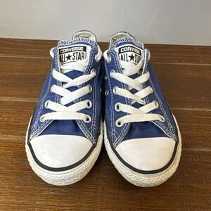 Converse Chuck Taylor All Star Sneakers Kids 12 Snorkel Blue Retro Skater Core